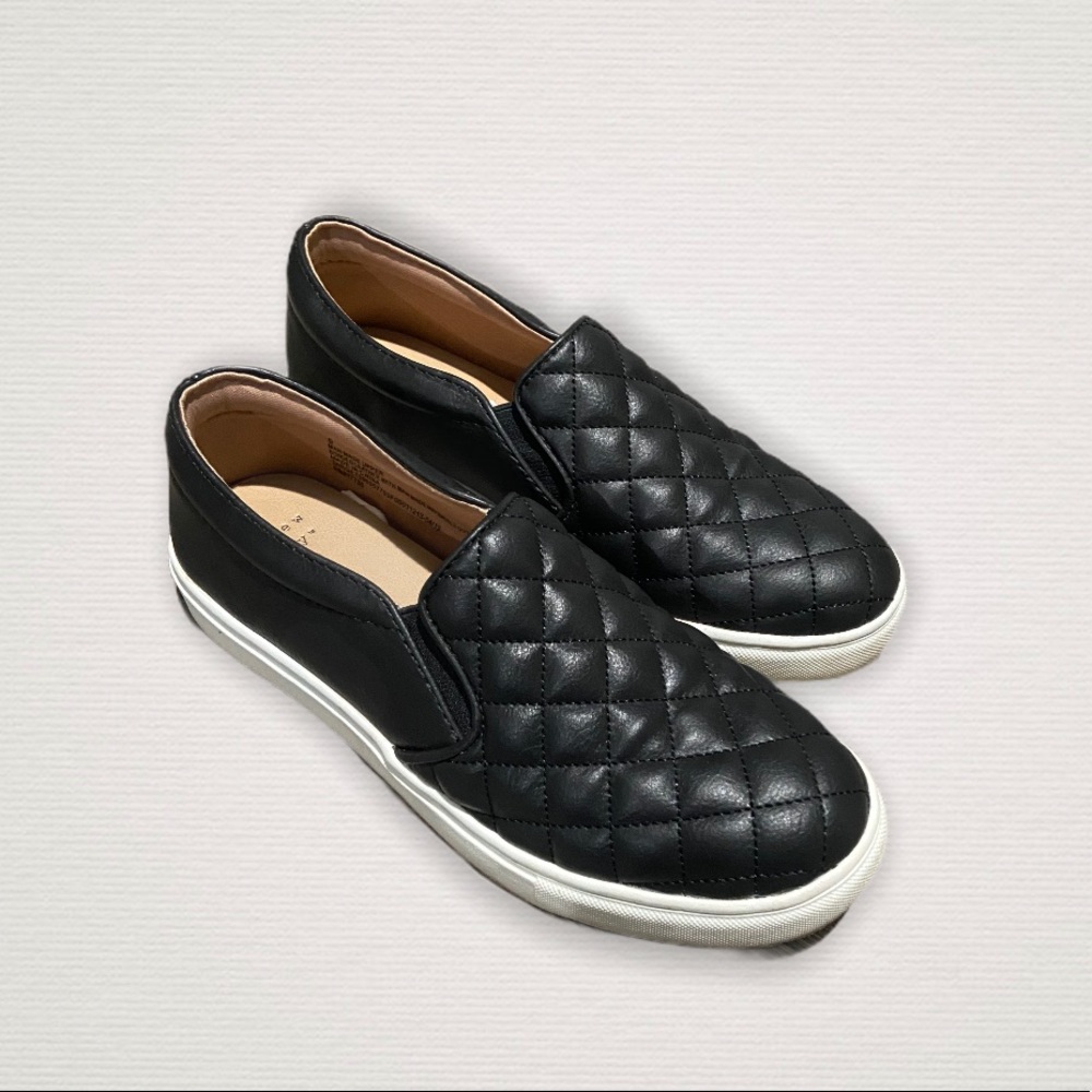 Target Brand Faux Leather Slip Ons